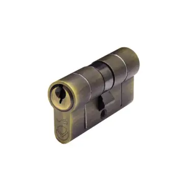 Click Here To Enlarge This Photo Of V5EP70DABKTD Zoo Hardware Vier 5 Euro Profile 70mm Double Cylinder Keyed to Differ - Antique Brass Finish