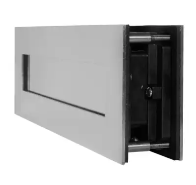 Click Here To Enlarge This Photo Of BLU Performance Classic Sleeved Letter Plate&comma; 330 x 100mm&comma; Up to 68mm Door Thickness&comma; 316 Satin Stainless Steel &lpar;LP430-SSS&rpar;