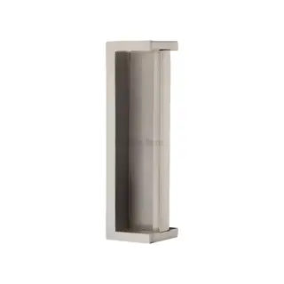 C1874-SN M&period;Marcus Heritage Brass Sliding Flush Pull Satin Nickel finish