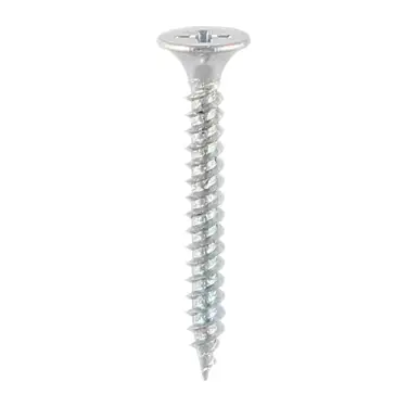 Click Here To Enlarge This Photo Of TIMCO Drywall Fine Thread Bugle Head Silver Screws