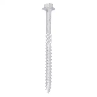 TIMCO Heavy Duty Timber Screws Hex Flange Head Exterior Silver