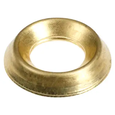 Click Here To Enlarge This Photo Of TIMCO Screw Cups Electro Brass
