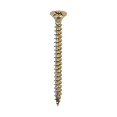 Click Here To Enlarge This Photo Of TIMCO Classic Multi-Purpose Countersunk Gold Woodscrews