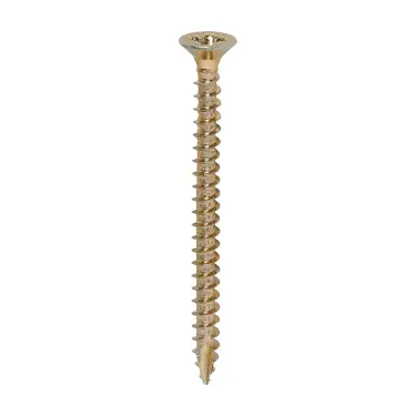 Click Here To Enlarge This Photo Of TIMCO Classic Multi-Purpose Countersunk Gold Woodscrews