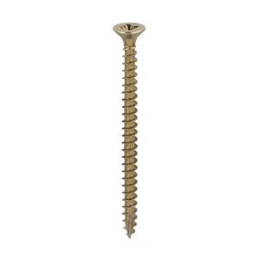Click Here To Enlarge This Photo Of TIMCO Classic Multi-Purpose Countersunk Gold Woodscrews