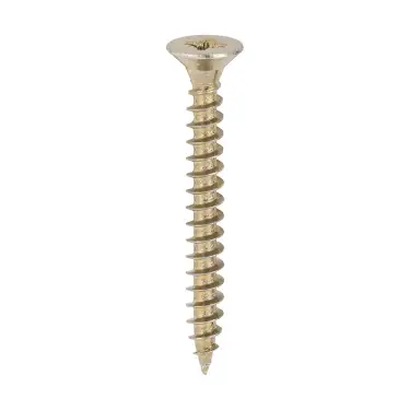 Click Here To Enlarge This Photo Of TIMCO Classic Multi-Purpose Countersunk Gold Woodscrews