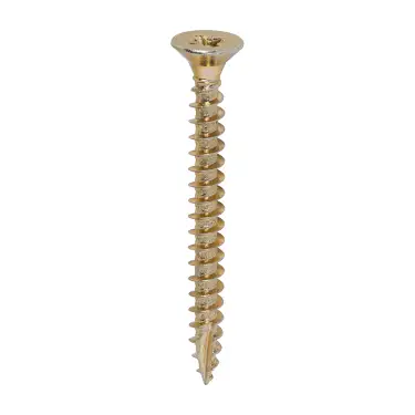 Click Here To Enlarge This Photo Of TIMCO Classic Multi-Purpose Countersunk Gold Woodscrews