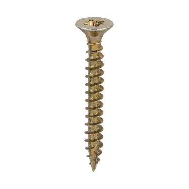 Click Here To Enlarge This Photo Of TIMCO Classic Multi-Purpose Countersunk Gold Woodscrews