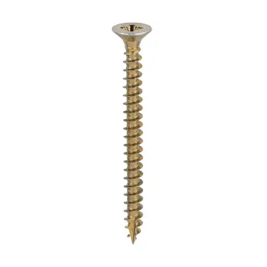Click Here To Enlarge This Photo Of TIMCO Classic Multi-Purpose Countersunk Gold Woodscrews