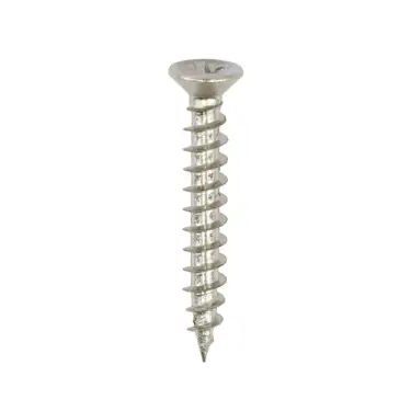 Click Here To Enlarge This Photo Of TIMCO Classic Multi-Purpose Reduced Head Countersunk Nickel Piano Hinge Woodscrews