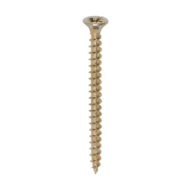 Click Here To Enlarge This Photo Of TIMCO Solo Countersunk Gold Woodscrews