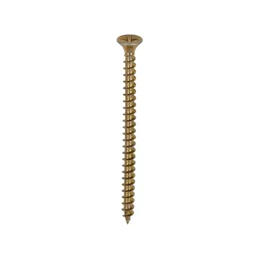 Click Here To Enlarge This Photo Of TIMCO Solo Countersunk Gold Woodscrews