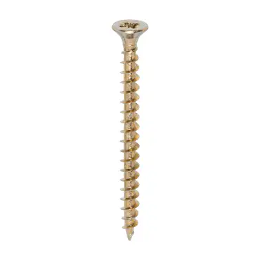 Click Here To Enlarge This Photo Of TIMCO Solo Countersunk Gold Woodscrews
