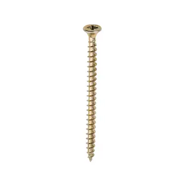 Click Here To Enlarge This Photo Of TIMCO Solo Countersunk Gold Woodscrews