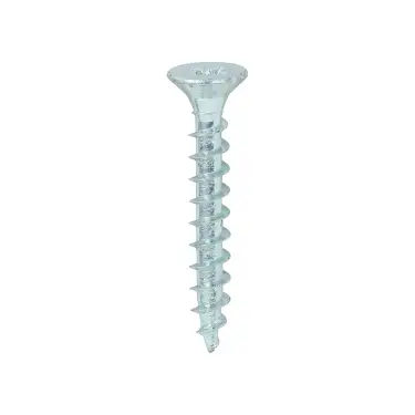 Click Here To Enlarge This Photo Of TIMCO Solo Countersunk Silver Woodscrews