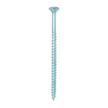 Click Here To Enlarge This Photo Of TIMCO Solo Countersunk Silver Woodscrews