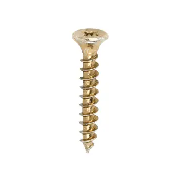Click Here To Enlarge This Photo Of TIMCO Velocity Premium Multi-Use Countersunk Gold Woodscrews