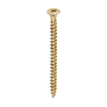 Click Here To Enlarge This Photo Of TIMCO Velocity Premium Multi-Use Countersunk Gold Woodscrews