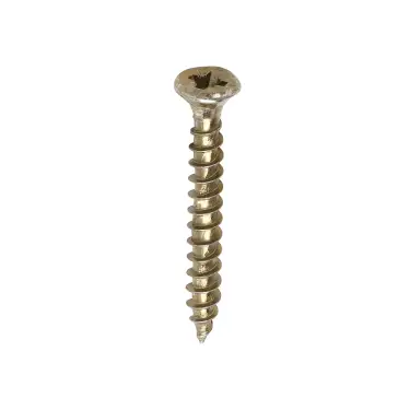 Click Here To Enlarge This Photo Of TIMCO Velocity Premium Multi-Use Countersunk Gold Woodscrews