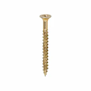 Click Here To Enlarge This Photo Of TIMCO Velocity Premium Multi-Use Countersunk Gold Woodscrews