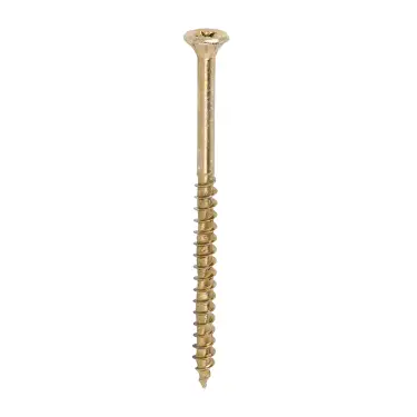 Click Here To Enlarge This Photo Of TIMCO Velocity Premium Multi-Use Countersunk Gold Woodscrews