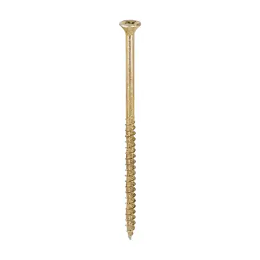 Click Here To Enlarge This Photo Of TIMCO Velocity Premium Multi-Use Countersunk Gold Woodscrews