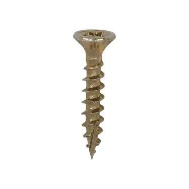 Click Here To Enlarge This Photo Of TIMCO C2 Strong-Fix Multi-Purpose Premium Countersunk Gold Woodscrews