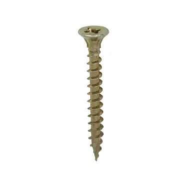 Click Here To Enlarge This Photo Of TIMCO C2 Strong-Fix Multi-Purpose Premium Countersunk Gold Woodscrews