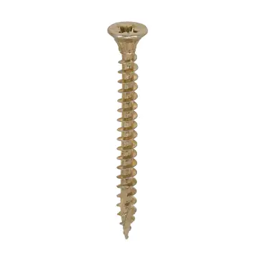Click Here To Enlarge This Photo Of TIMCO C2 Strong-Fix Multi-Purpose Premium Countersunk Gold Woodscrews