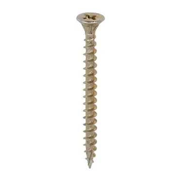 Click Here To Enlarge This Photo Of TIMCO C2 Strong-Fix Multi-Purpose Premium Countersunk Gold Woodscrews