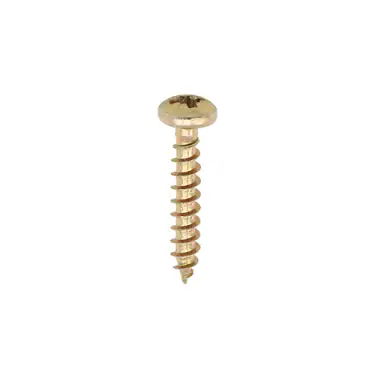 Click Here To Enlarge This Photo Of TIMCO Classic Multi-Purpose Pan Head Gold Woodscrews