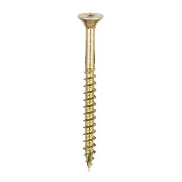 Click Here To Enlarge This Photo Of TIMCO C2 Clamp-Fix Multi-Purpose Premium Countersunk Gold Woodscrews