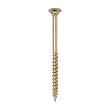 Click Here To Enlarge This Photo Of TIMCO C2 Clamp-Fix Multi-Purpose Premium Countersunk Gold Woodscrews