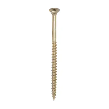 Click Here To Enlarge This Photo Of TIMCO C2 Clamp-Fix Multi-Purpose Premium Countersunk Gold Woodscrews
