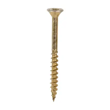 Click Here To Enlarge This Photo Of TIMCO C2 Clamp-Fix Multi-Purpose Premium Countersunk Gold Woodscrews