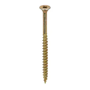 Click Here To Enlarge This Photo Of TIMCO C2 Clamp-Fix Multi-Purpose Premium Countersunk Gold Woodscrews