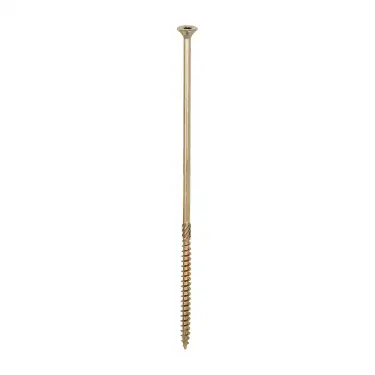 Click Here To Enlarge This Photo Of TIMCO C2 Clamp-Fix Multi-Purpose Premium Countersunk Gold Woodscrews