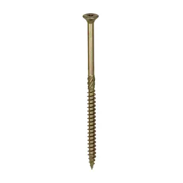 Click Here To Enlarge This Photo Of TIMCO C2 Clamp-Fix Multi-Purpose Premium Countersunk Gold Woodscrews