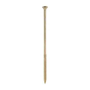 Click Here To Enlarge This Photo Of TIMCO C2 Clamp-Fix Multi-Purpose Premium Countersunk Gold Woodscrews