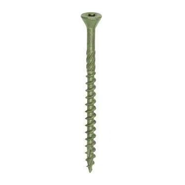 Click Here To Enlarge This Photo Of TIMCO C2 Deck-Fix Premium Countersunk Green Decking Screws