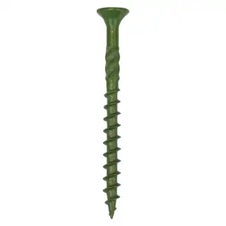 TIMCO Decking Screws Countersunk Exterior Green