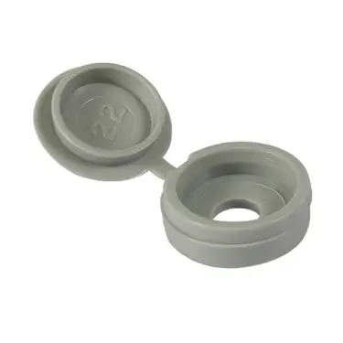 Click Here To Enlarge This Photo Of TIMCO Hinged Screw Caps to fit 5&period;0 to 6&period;0 Screw