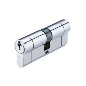 V5EP3550DPCE - Zoo Hardware Vier V5 Euro Profile Double Cylinder 85mm &lpar;35&sol;50&rpar; Polished Chrome