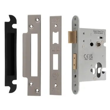 Click Here To Enlarge This Photo Of ESS5030MBRZ  - Carlisle Brass Easi-T Heavy Duty 76mm Euro Profile Sashlock &lpar;Square Corners&rpar; Matt Bronze