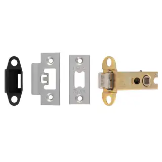 TLS5030BSS  - Carlisle Brass Easi-T Heavy Duty 76mm Tubular Latch &lpar;Square Corners&rpar; Bright Stainless Steel