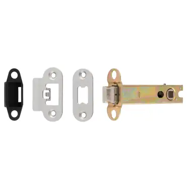 Click Here To Enlarge This Photo Of TLS5040BSS&sol;R  - Carlisle Brass Easi-T Heavy Duty 102mm Tubular Latch &lpar;Radius Corners&rpar; Polished Stainless Steel