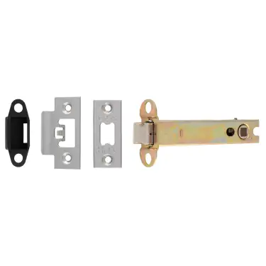 Click Here To Enlarge This Photo Of TLS5050BSS  - Carlisle Brass Easi-T Heavy Duty 127mm Tubular Latch &lpar;Square Corners&rpar; Bright Stainless Steel