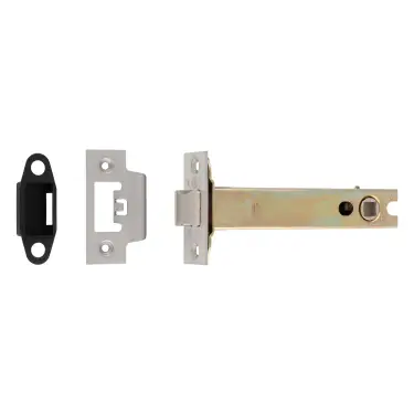 Click Here To Enlarge This Photo Of TLS5050SSS  - Carlisle Brass Easi-T Heavy Duty 127mm Tubular Latch &lpar;Square Corners&rpar; Satin Stainless Steel