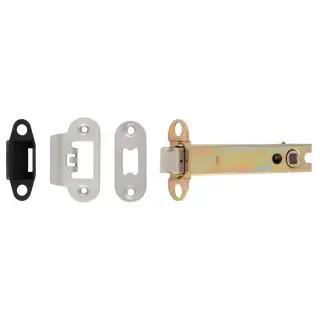 TLS5050SSS&sol;R  - Carlisle Brass Easi-T Heavy Duty 127mm Tubular Latch &lpar;Radius Corners&rpar; Satin Stainless Steel