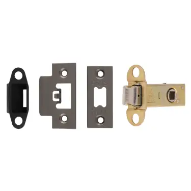 Click Here To Enlarge This Photo Of TLS5025MBRZ  - Carlisle Brass Easi-T Heavy Duty 64mm Tubular Latch &lpar;Square Corners&rpar; Matt Bronze